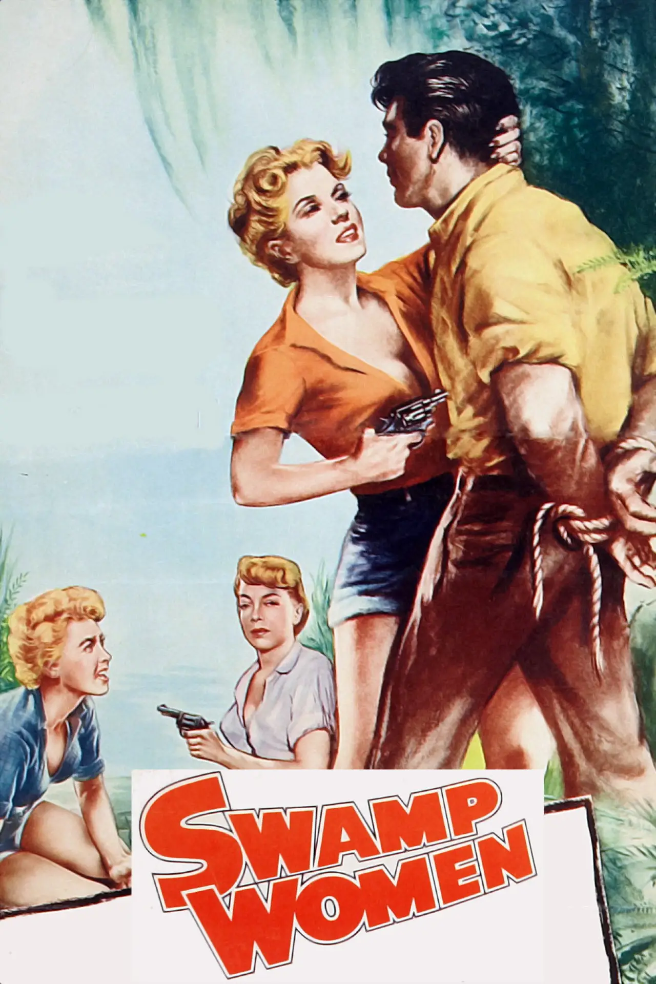 Plakat filmowy "Swamp Women"