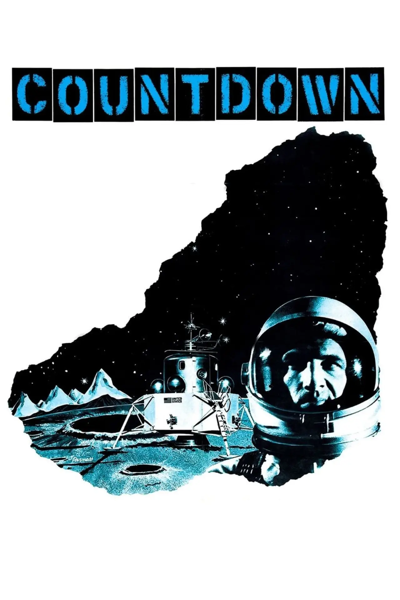 Plakat filmowy "Countdown"