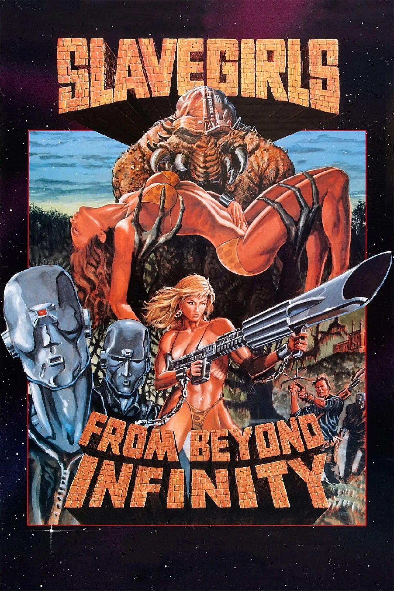 Plakat filmowy "Slave Girls from Beyond Infinity"