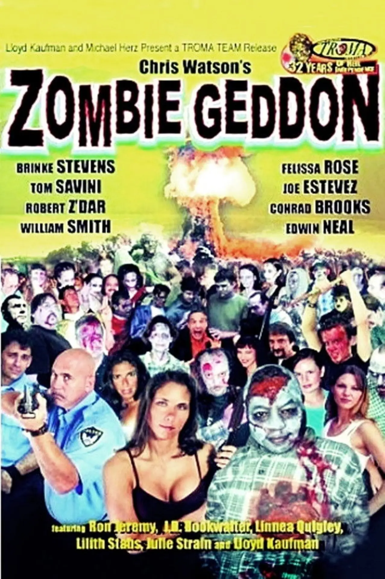 Plakat filmowy "Zombiegeddon"
