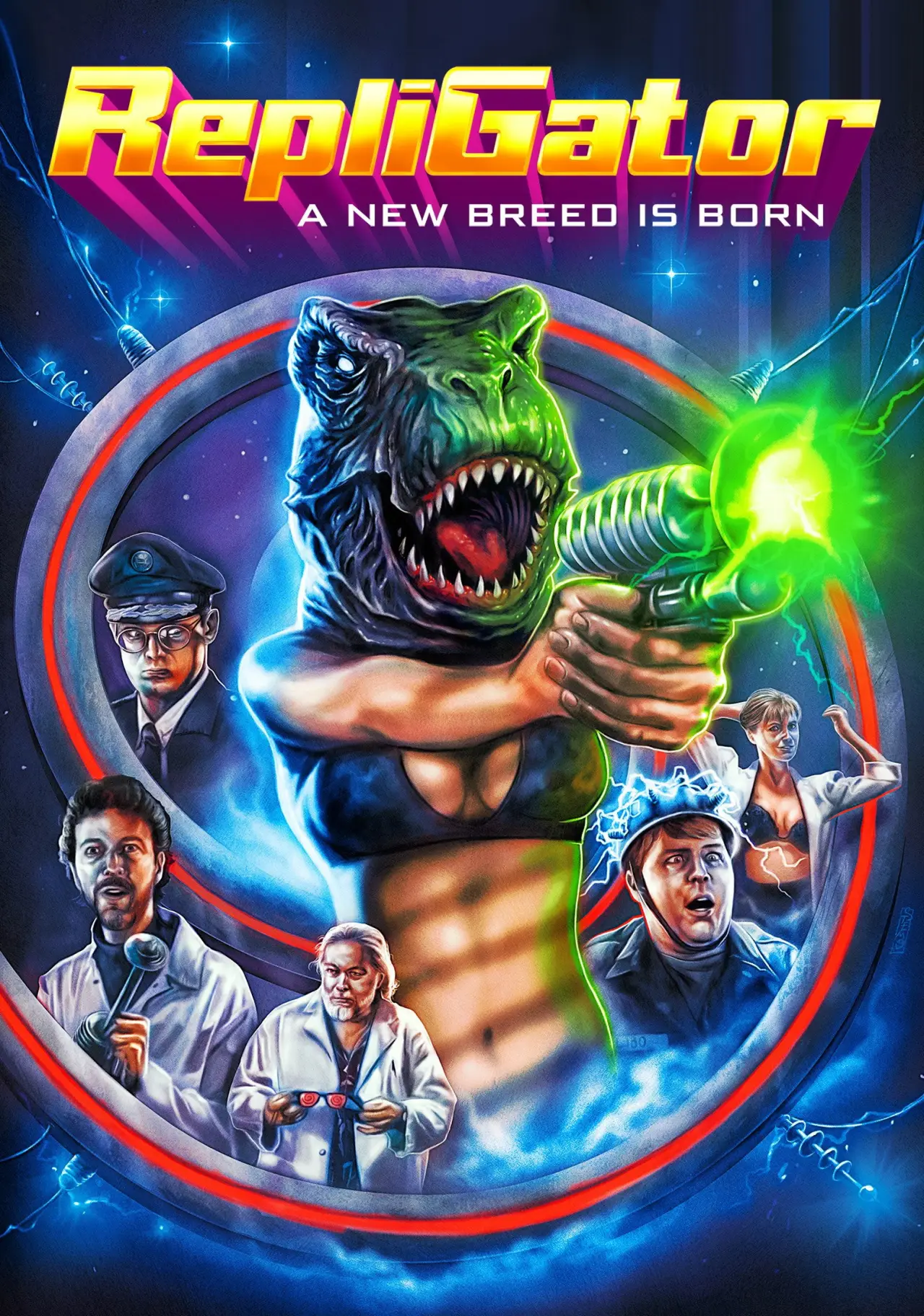 Plakat filmowy "Repligator"
