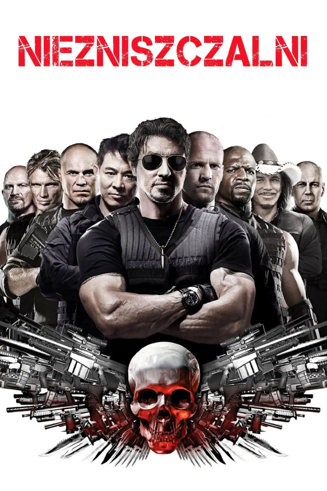 Plakat filmowy "Niezniszczalni"
