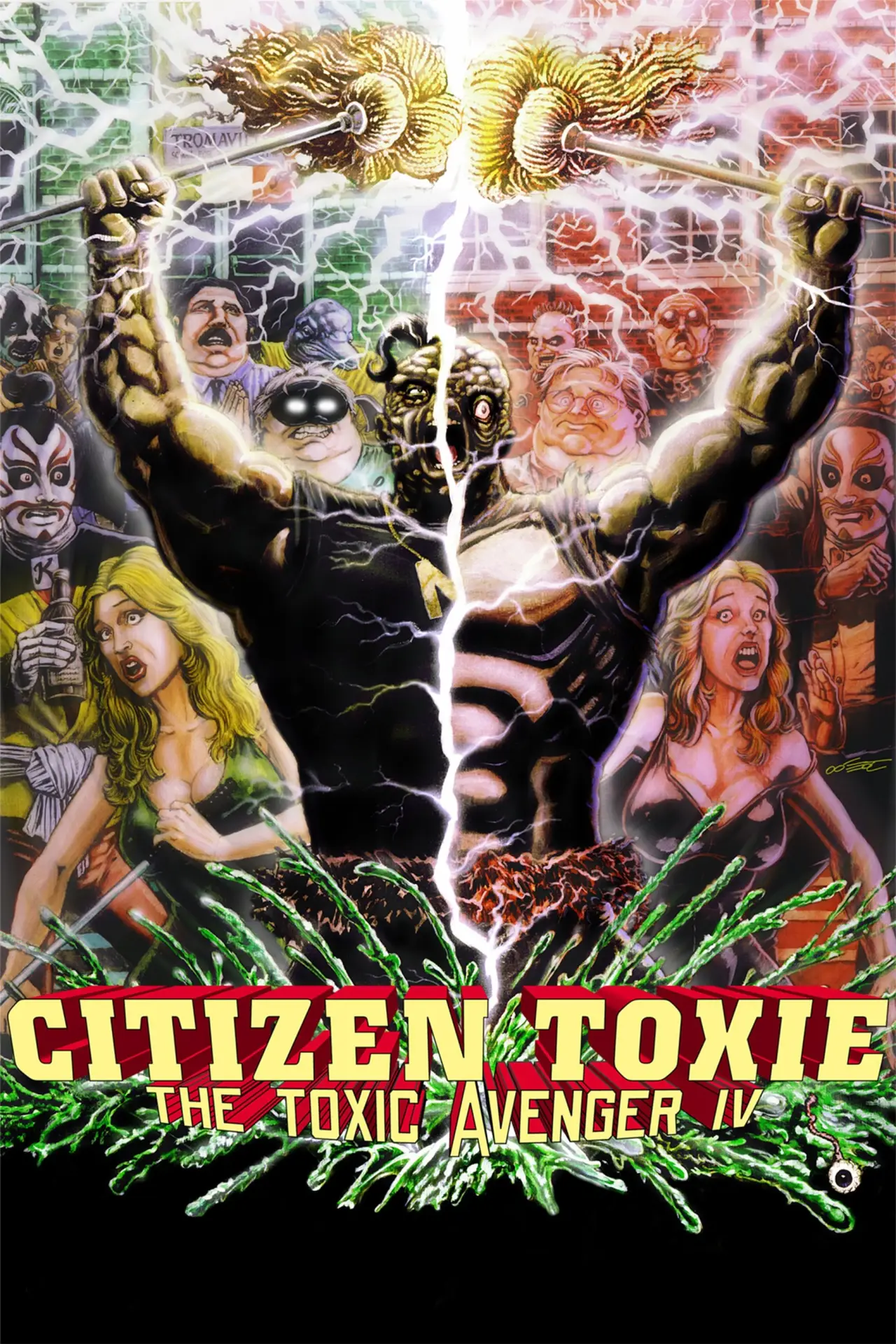 Plakat filmowy "Citizen Toxie: The Toxic Avenger IV"