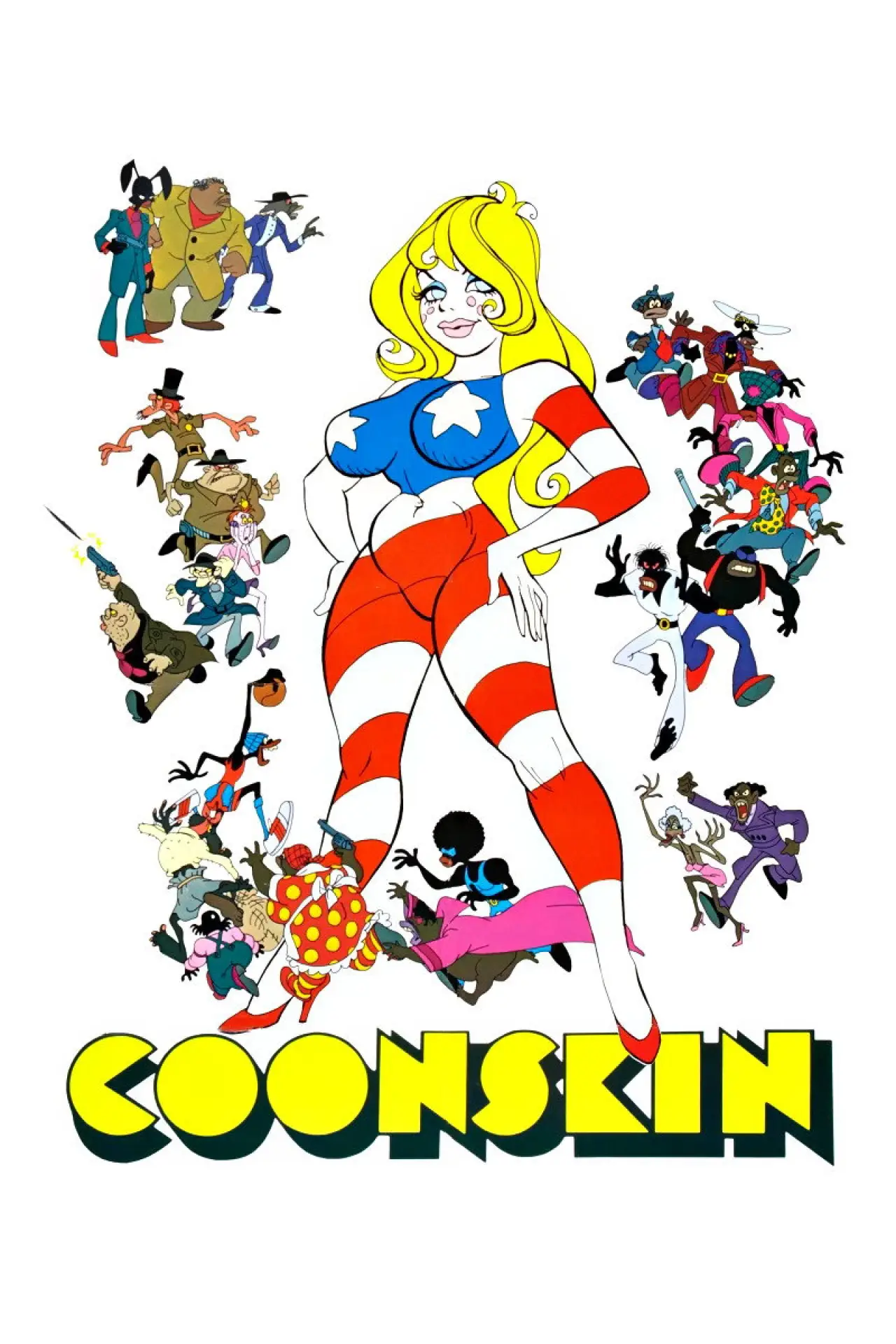 Plakat filmowy "Coonskin"