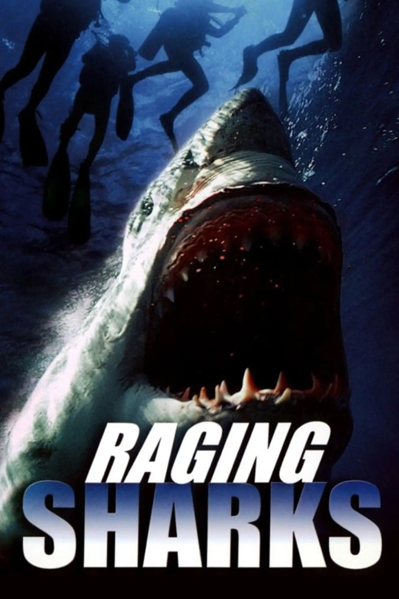 Plakat filmowy "Raging Sharks"