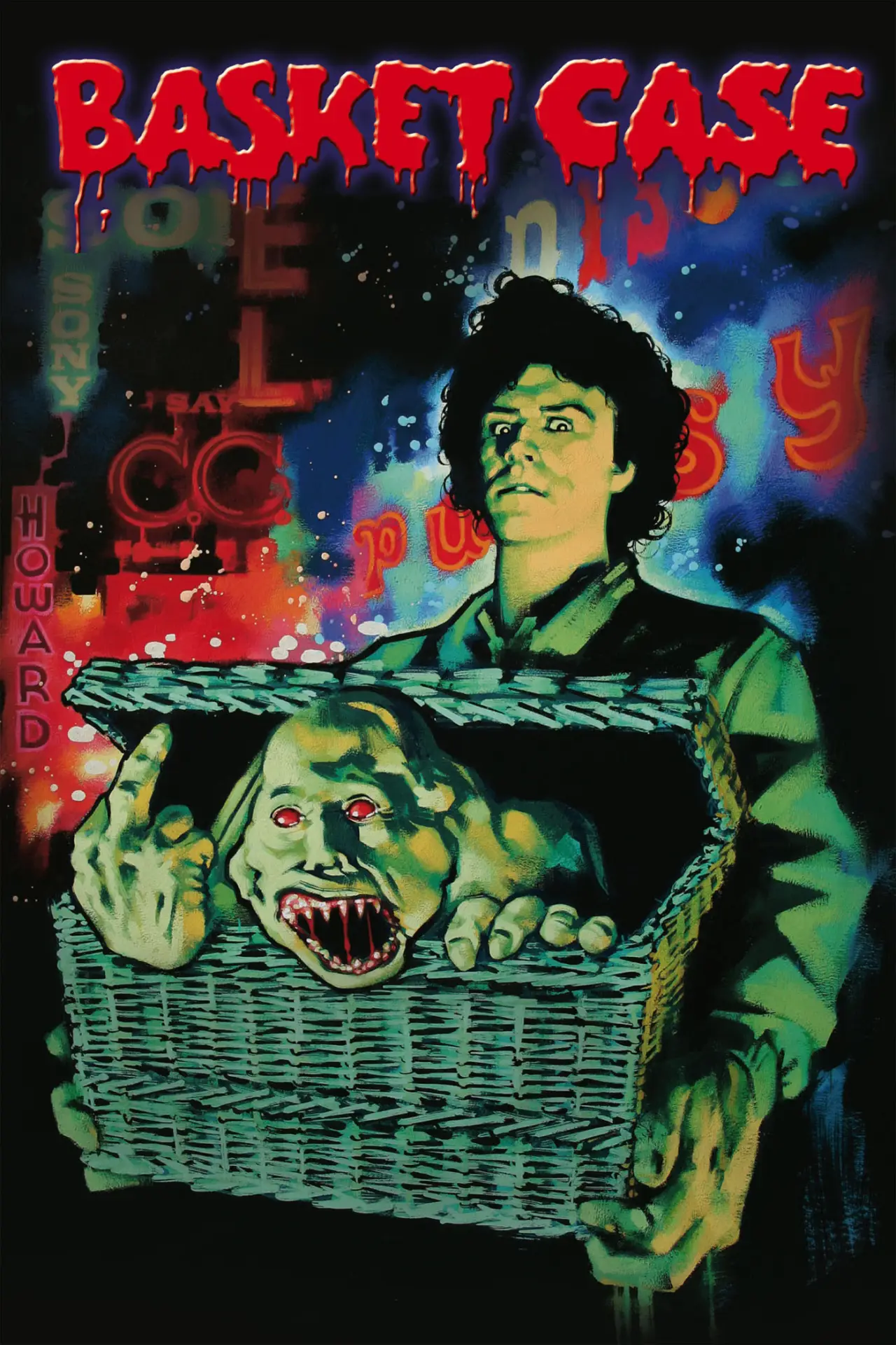 Plakat filmowy "Wiklinowy koszyk"