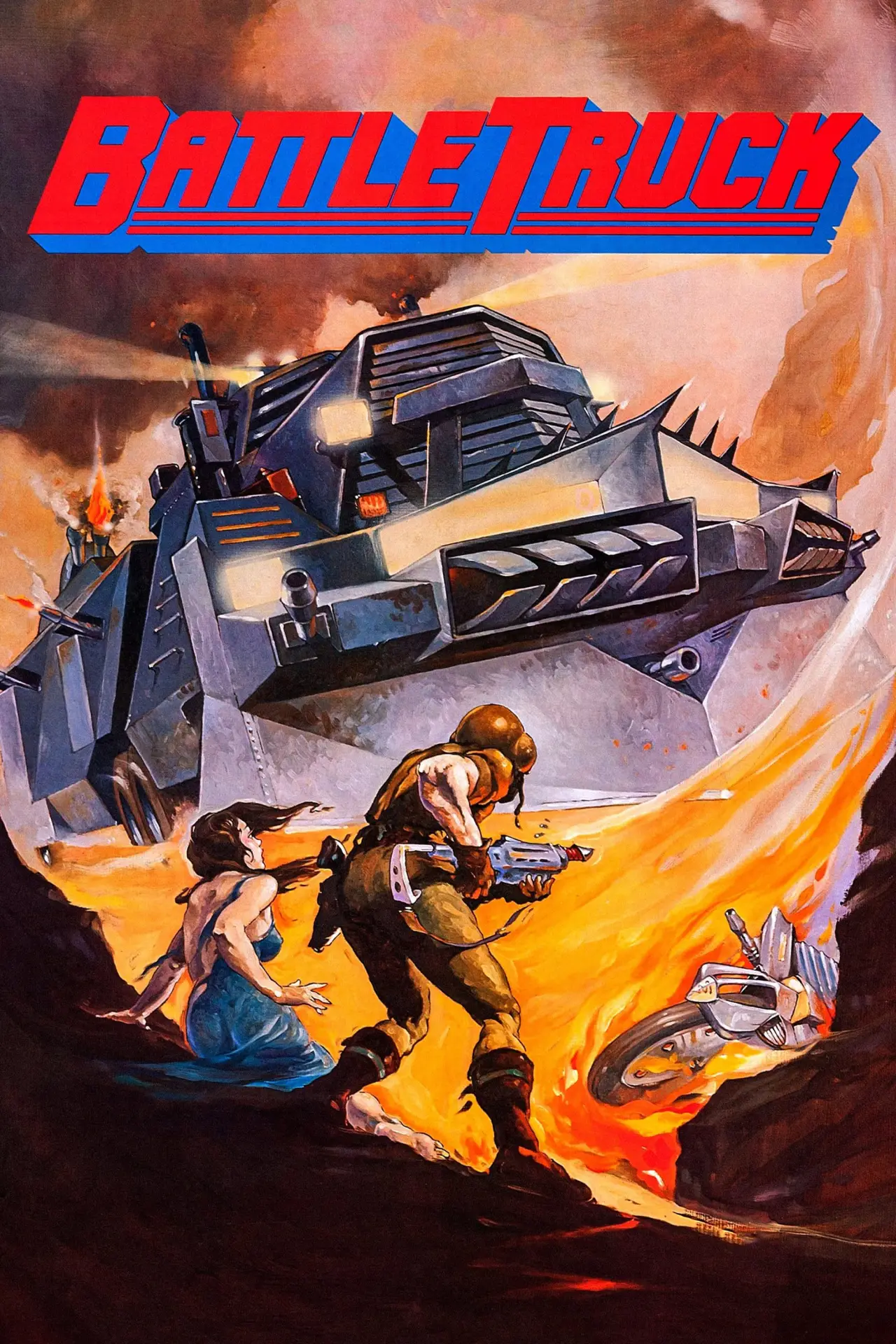 Plakat filmowy "Battletruck"