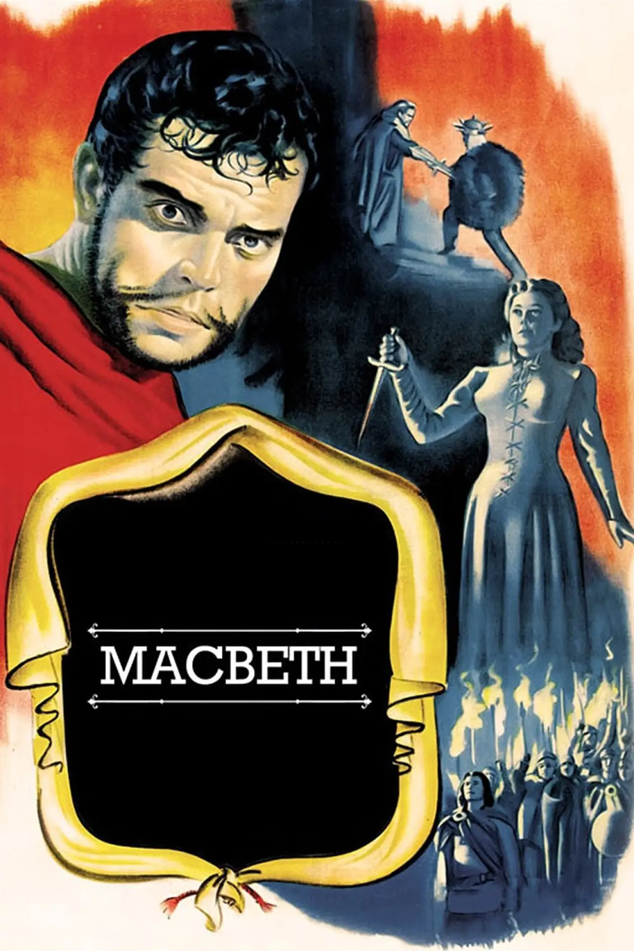 Plakat filmowy "Makbet"