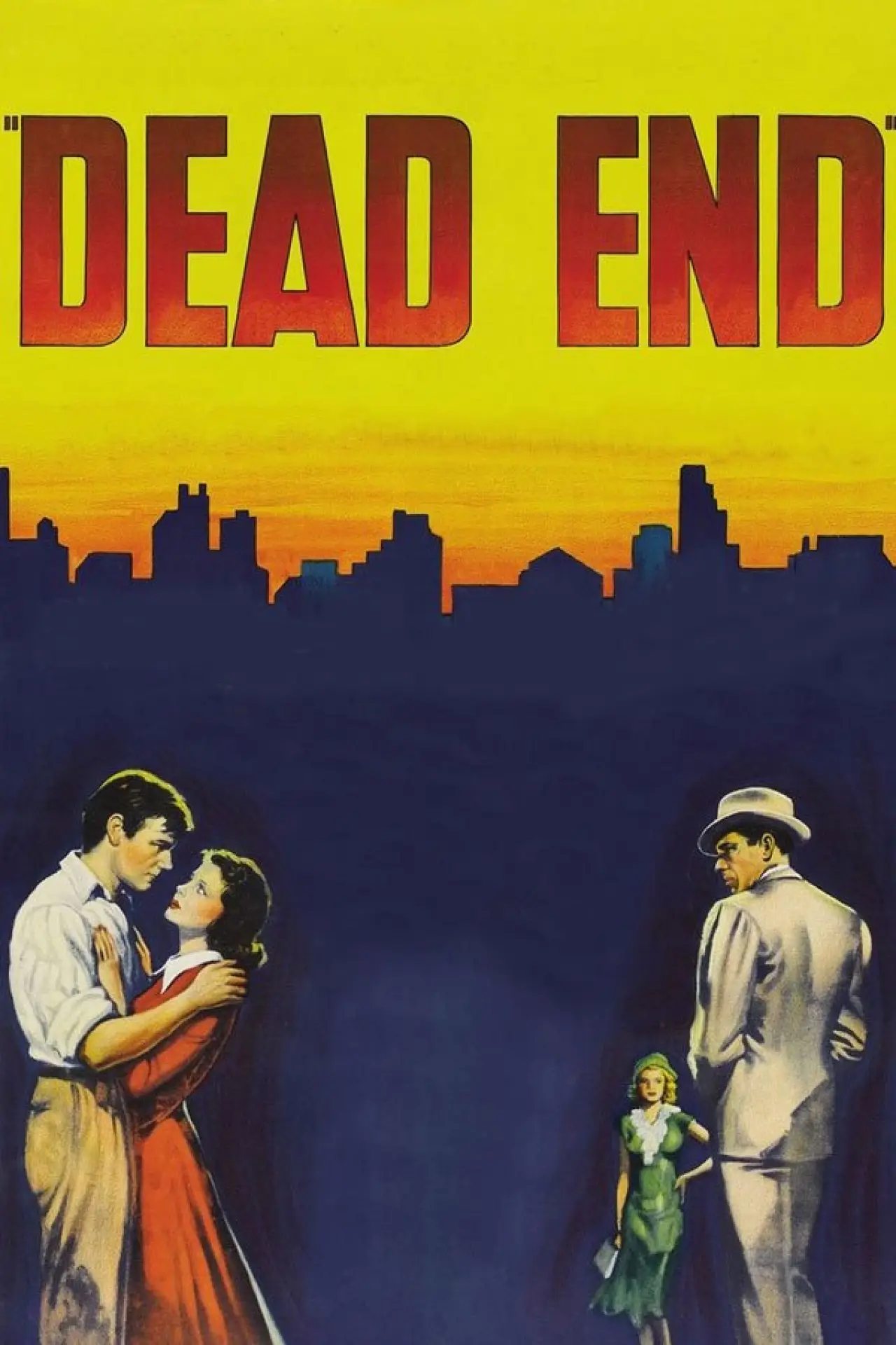 Plakat filmowy "Ślepy zaułek"