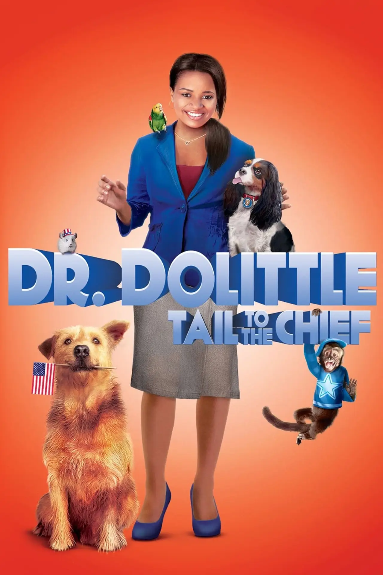 Plakat filmowy "Doktor Dolittle 4: pies prezydenta"