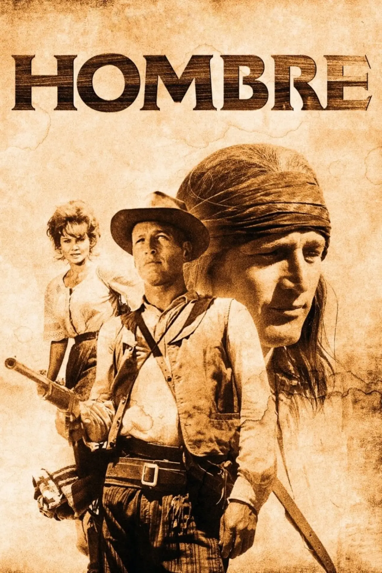 Plakat filmowy "Hombre"