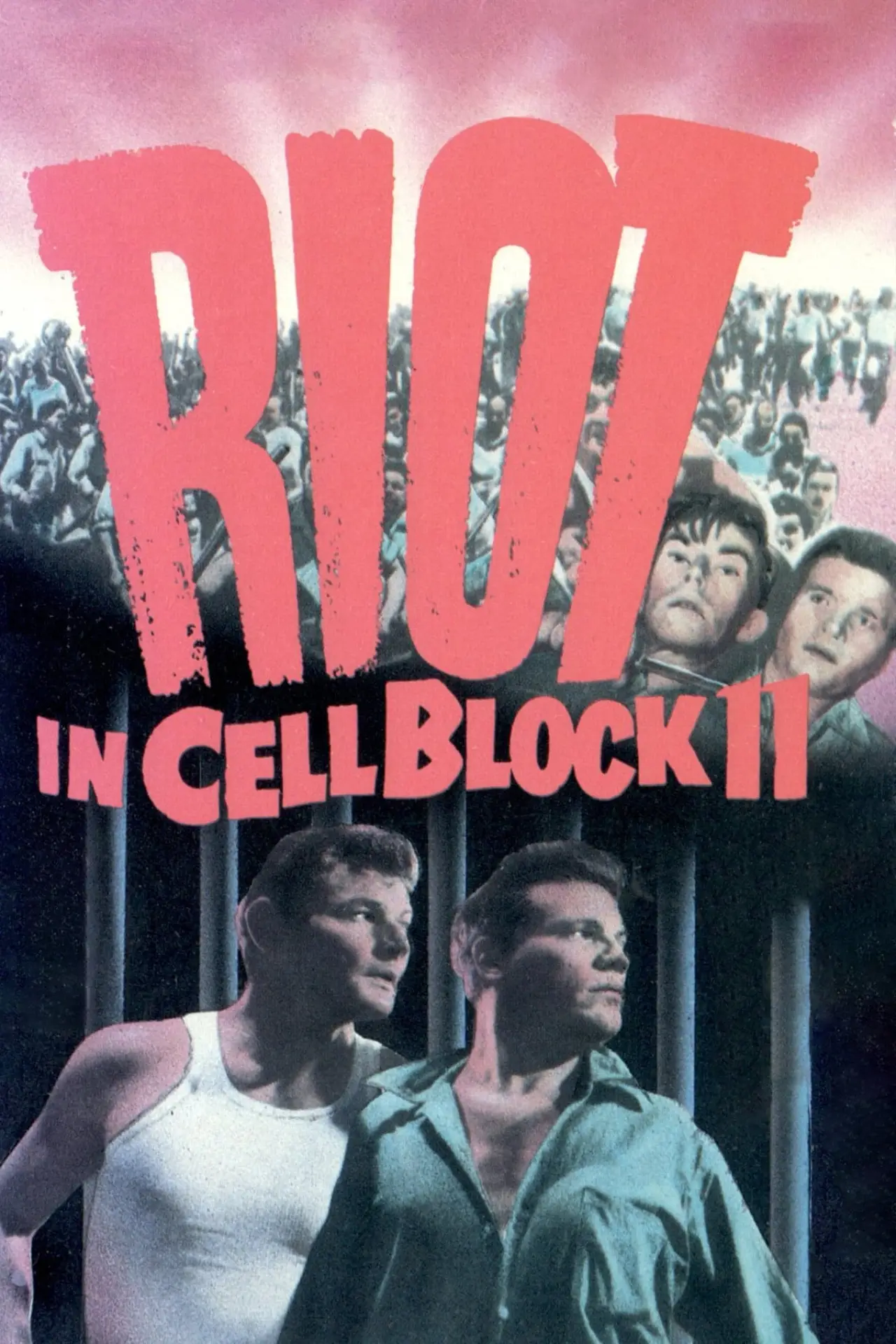 Plakat filmowy "Riot in Cell Block 11"