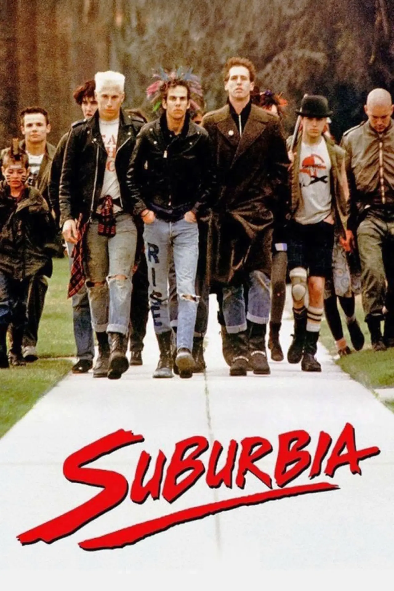 Plakat filmowy "Suburbia"