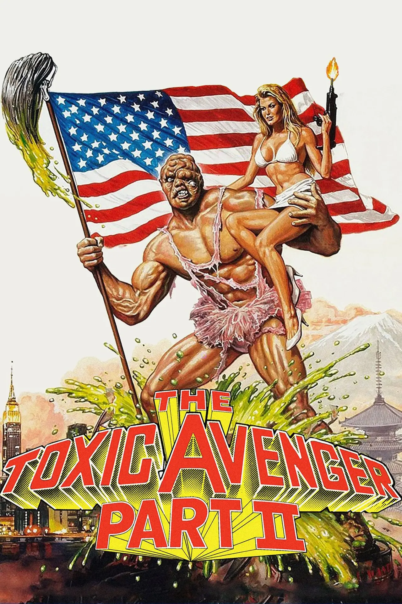 Plakat filmowy "The Toxic Avenger Part II"