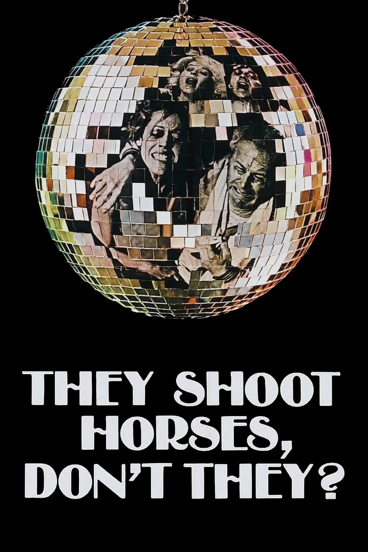 Plakat filmowy "Czyż nie dobija się koni?"