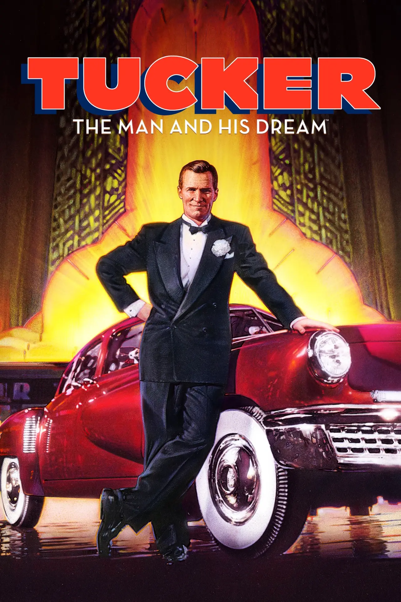 Plakat filmowy "Tucker: konstruktor marzeń"