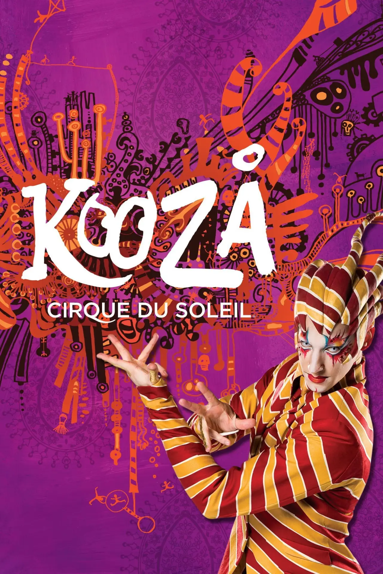 Plakat filmowy "Cirque du Soleil: Kooza"