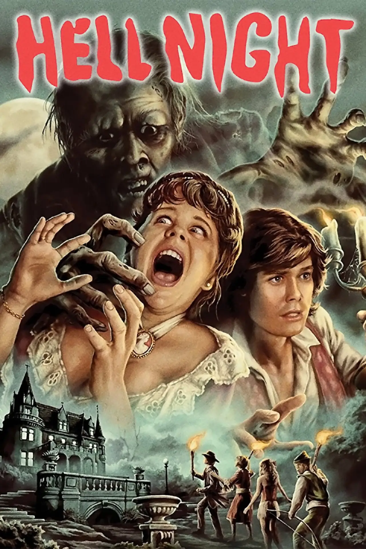 Plakat filmowy "Piekielna noc"