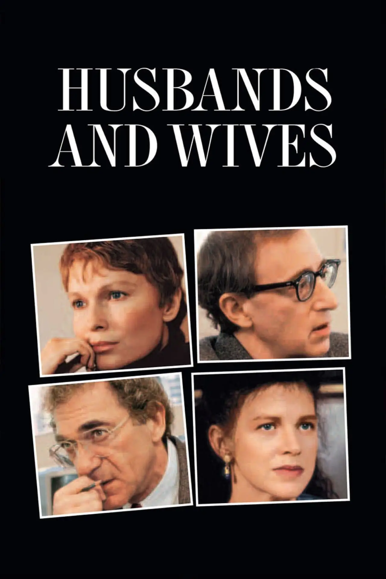 Plakat filmowy "Mężowie i żony"
