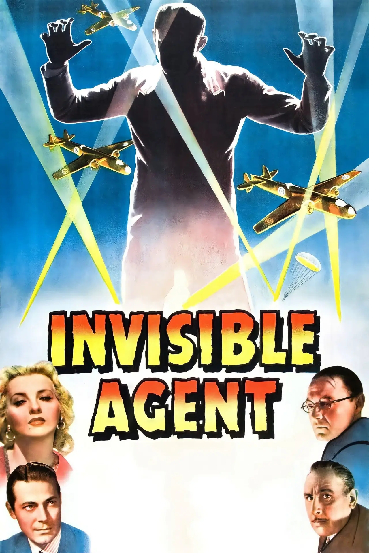 Plakat filmowy "Invisible Agent"
