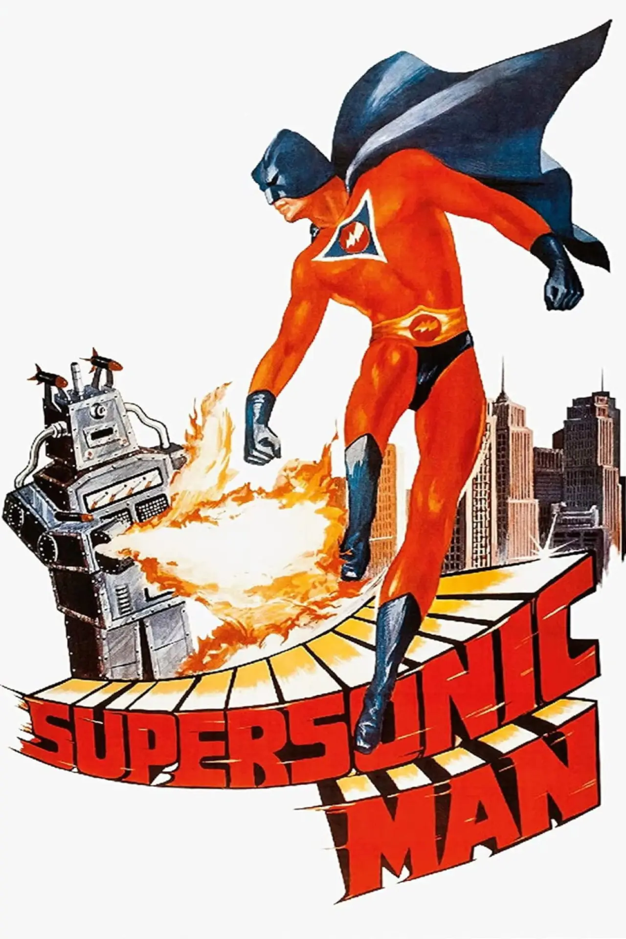 Plakat filmowy "Supersonic Man"