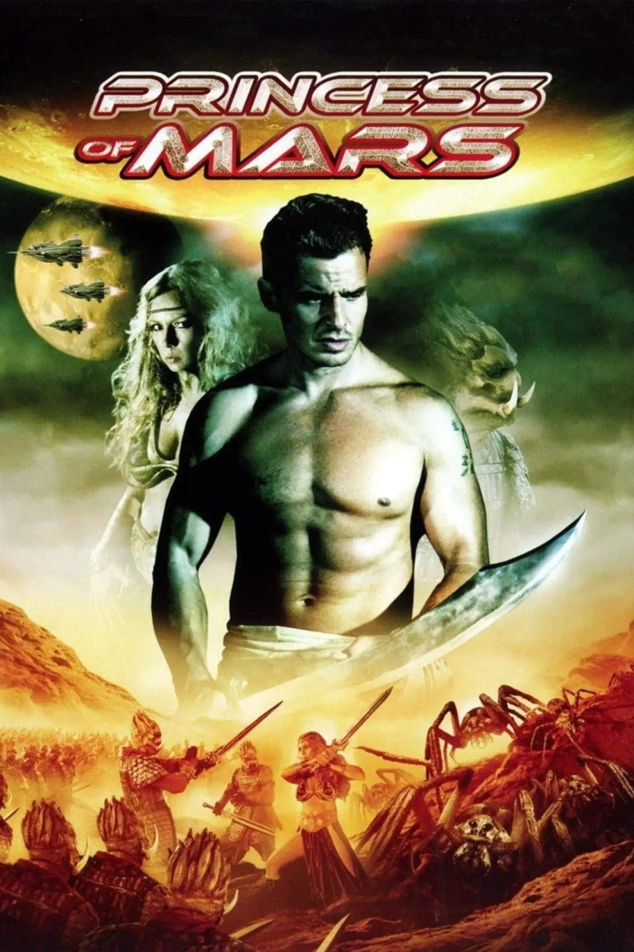 Plakat filmowy "Księżniczka Marsa"