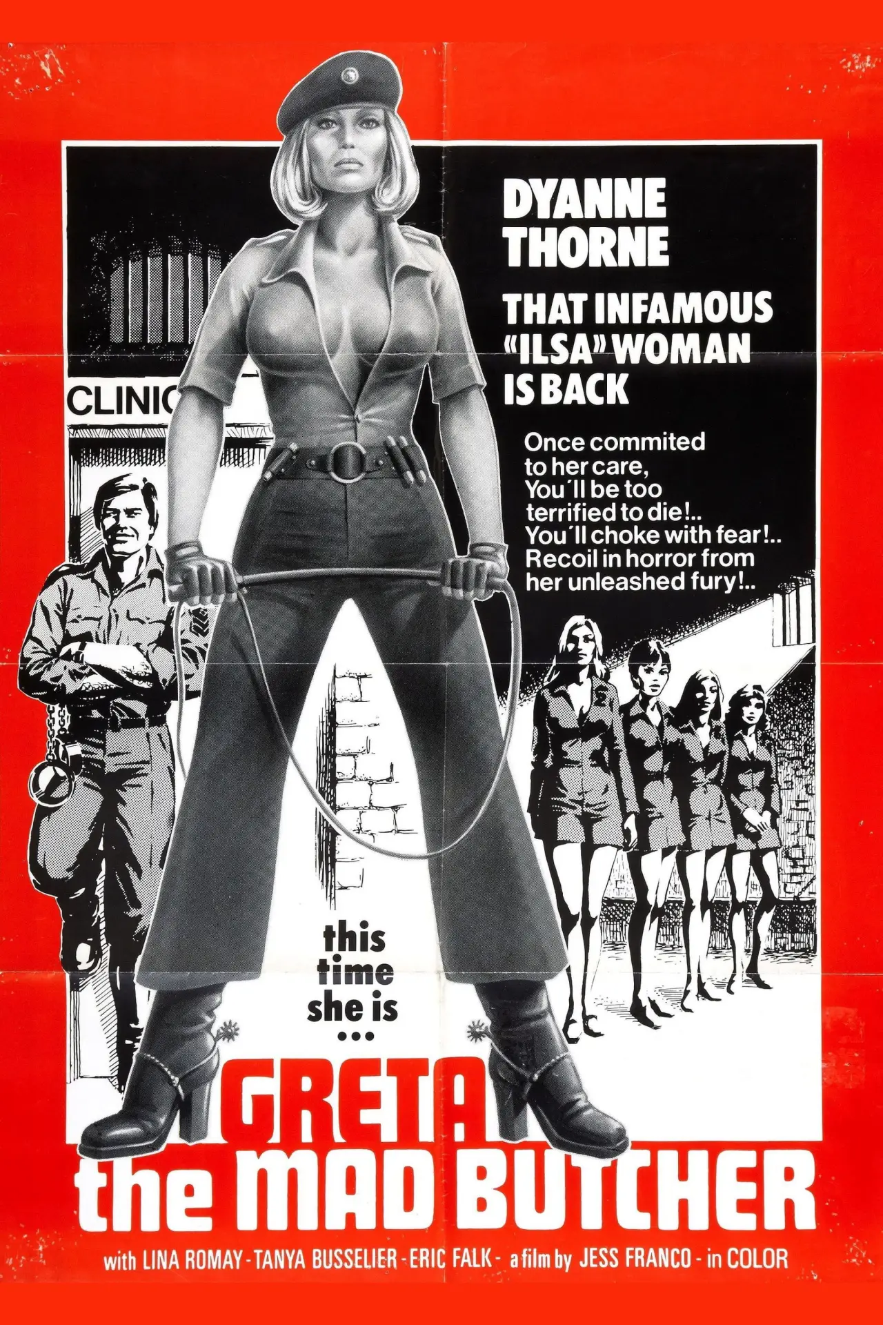 Plakat filmowy "Elza  - Nikczemna strażniczka"