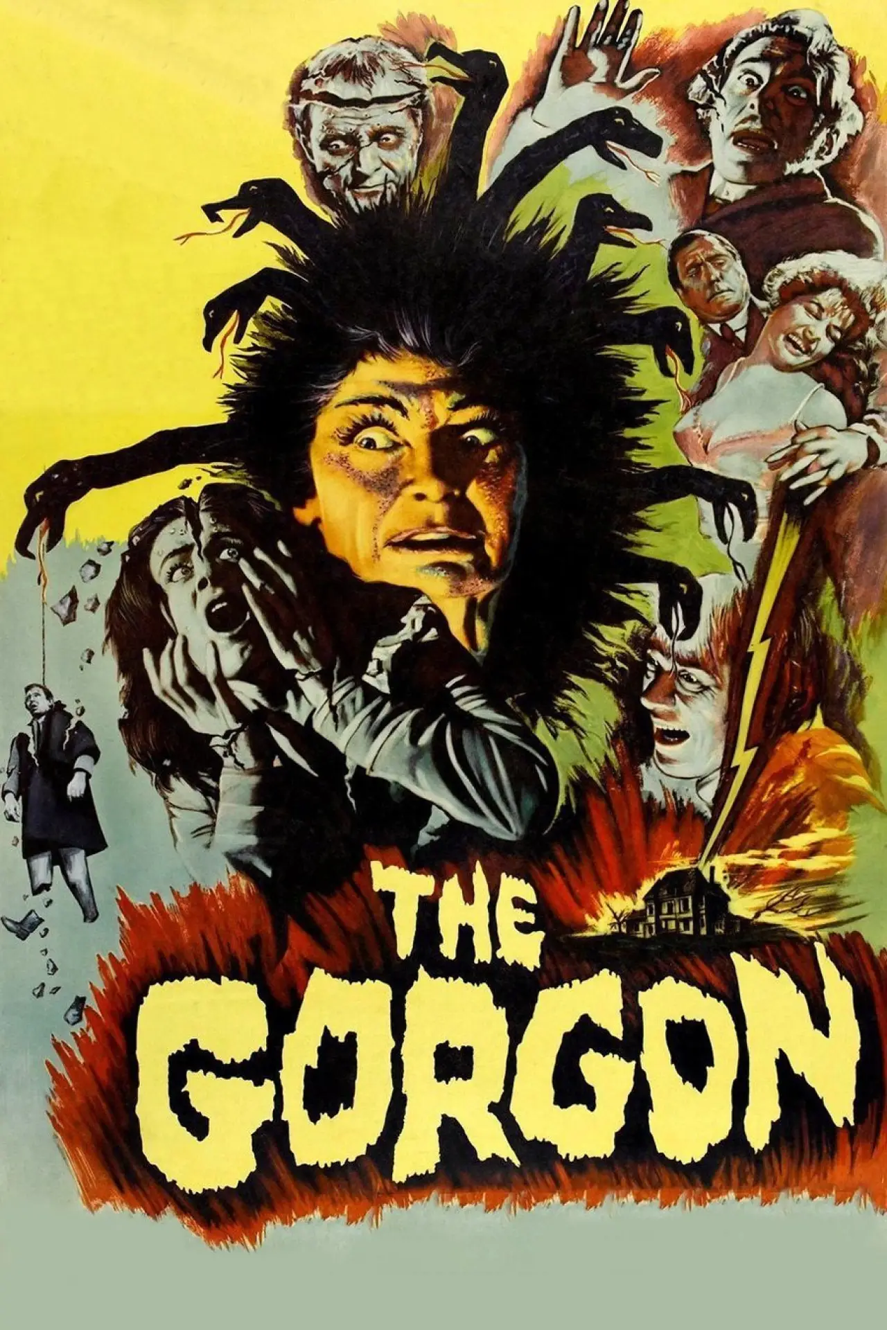 Plakat filmowy "Gorgona"