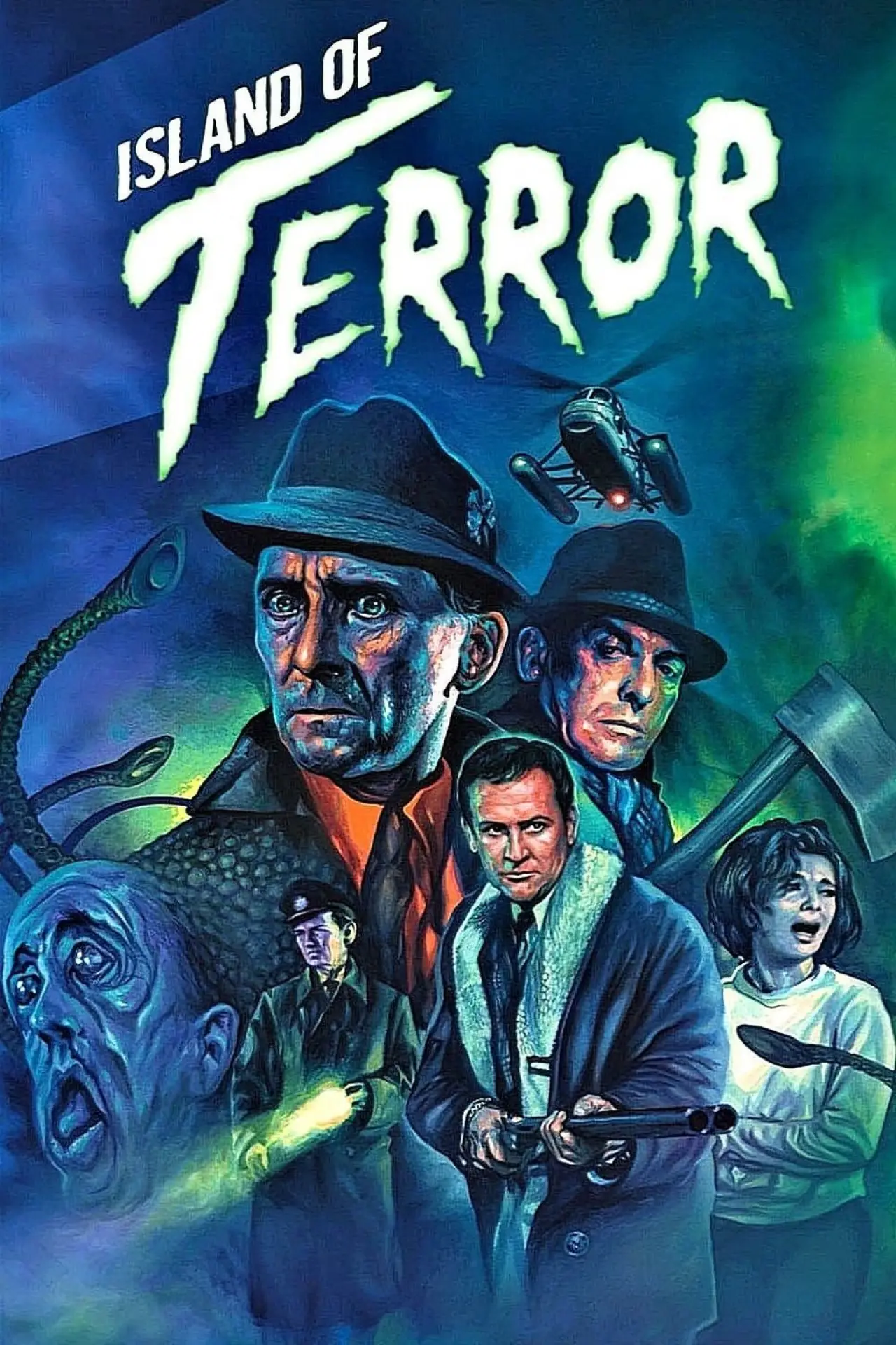 Plakat filmowy "Island of Terror"