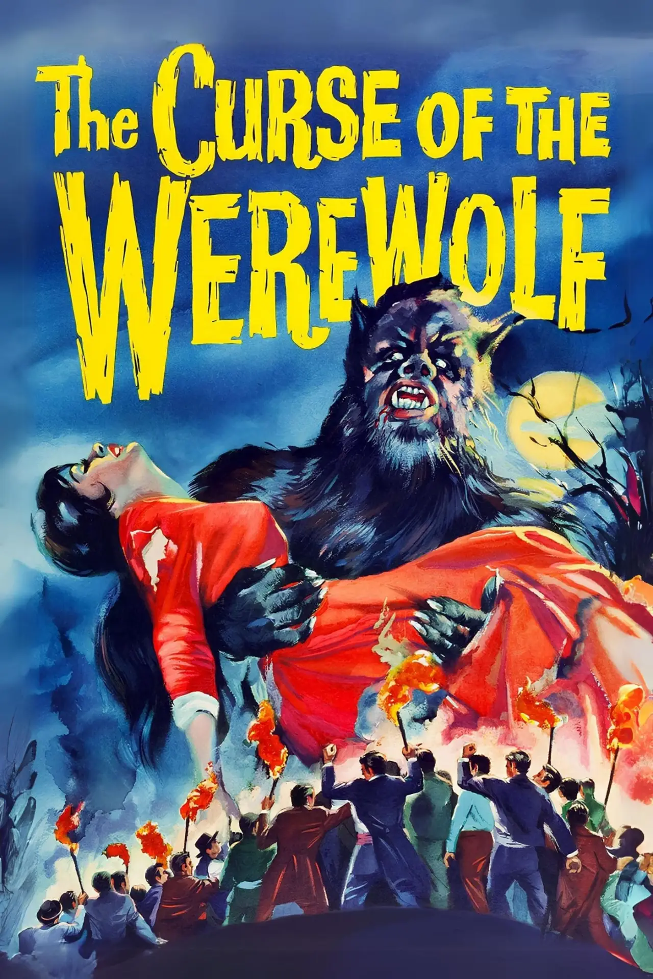 Plakat filmowy "The Curse of the Werewolf"