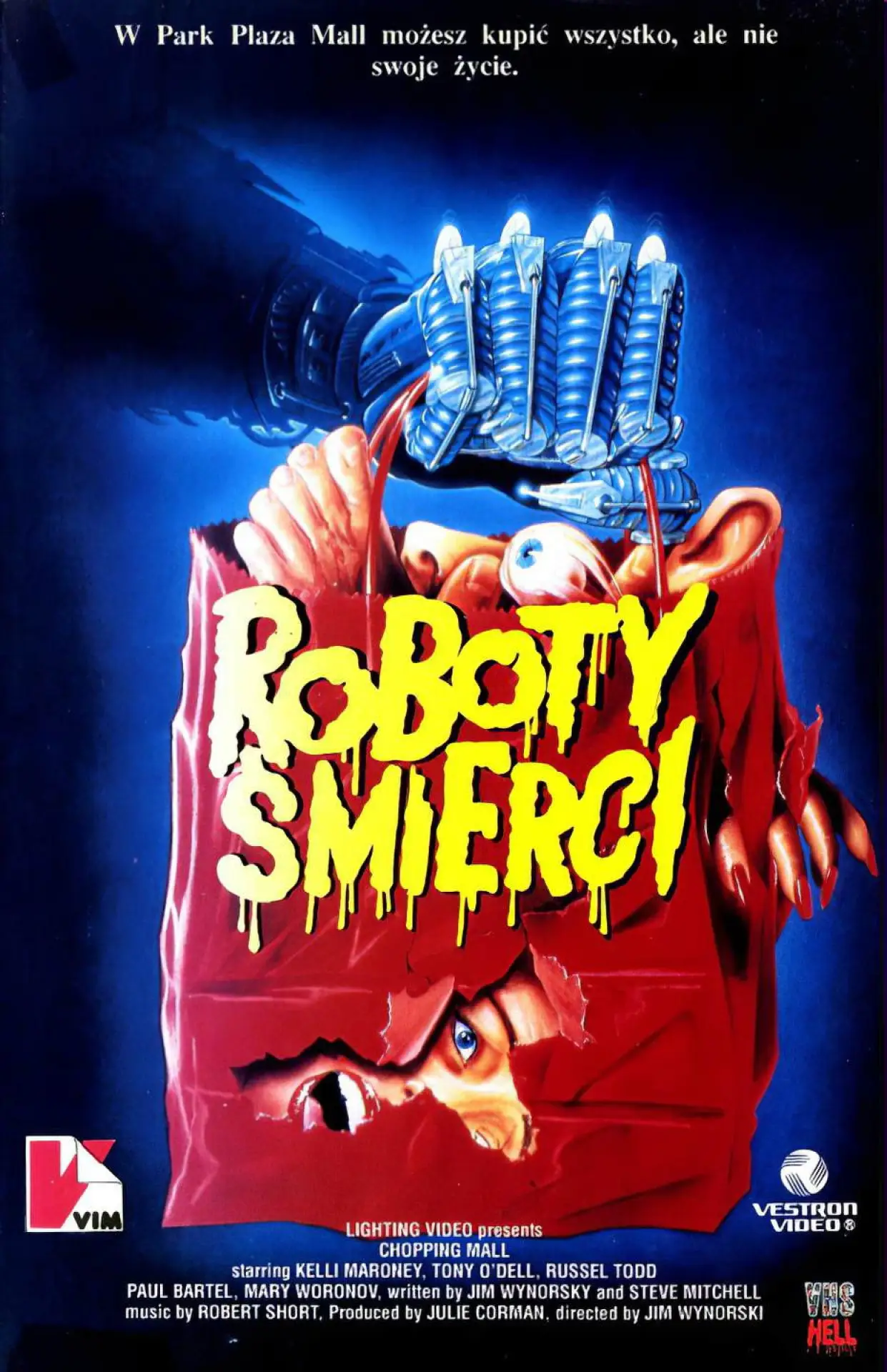 Plakat filmowy "Roboty śmierci"