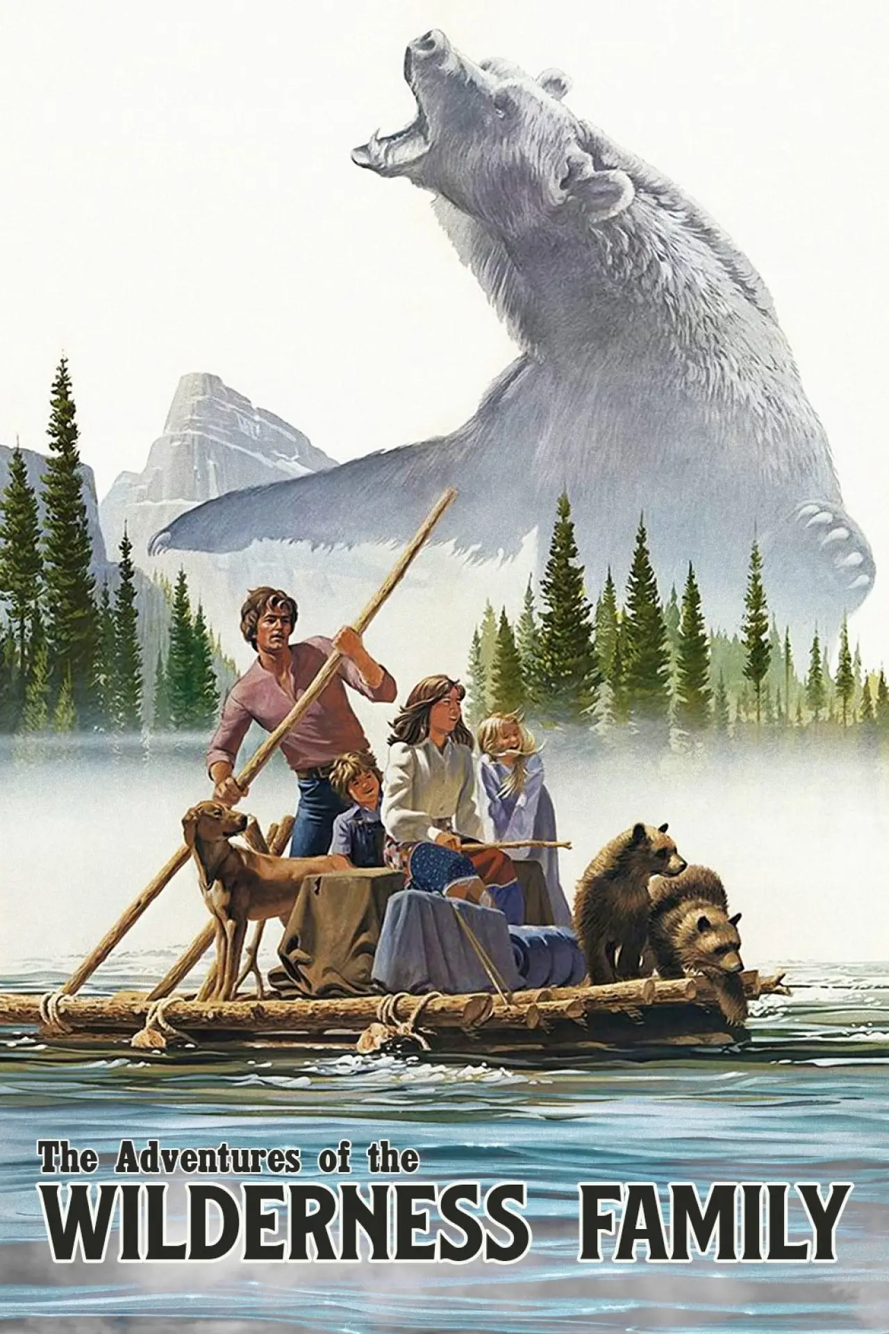 Plakat filmowy "The Adventures of the Wilderness Family"