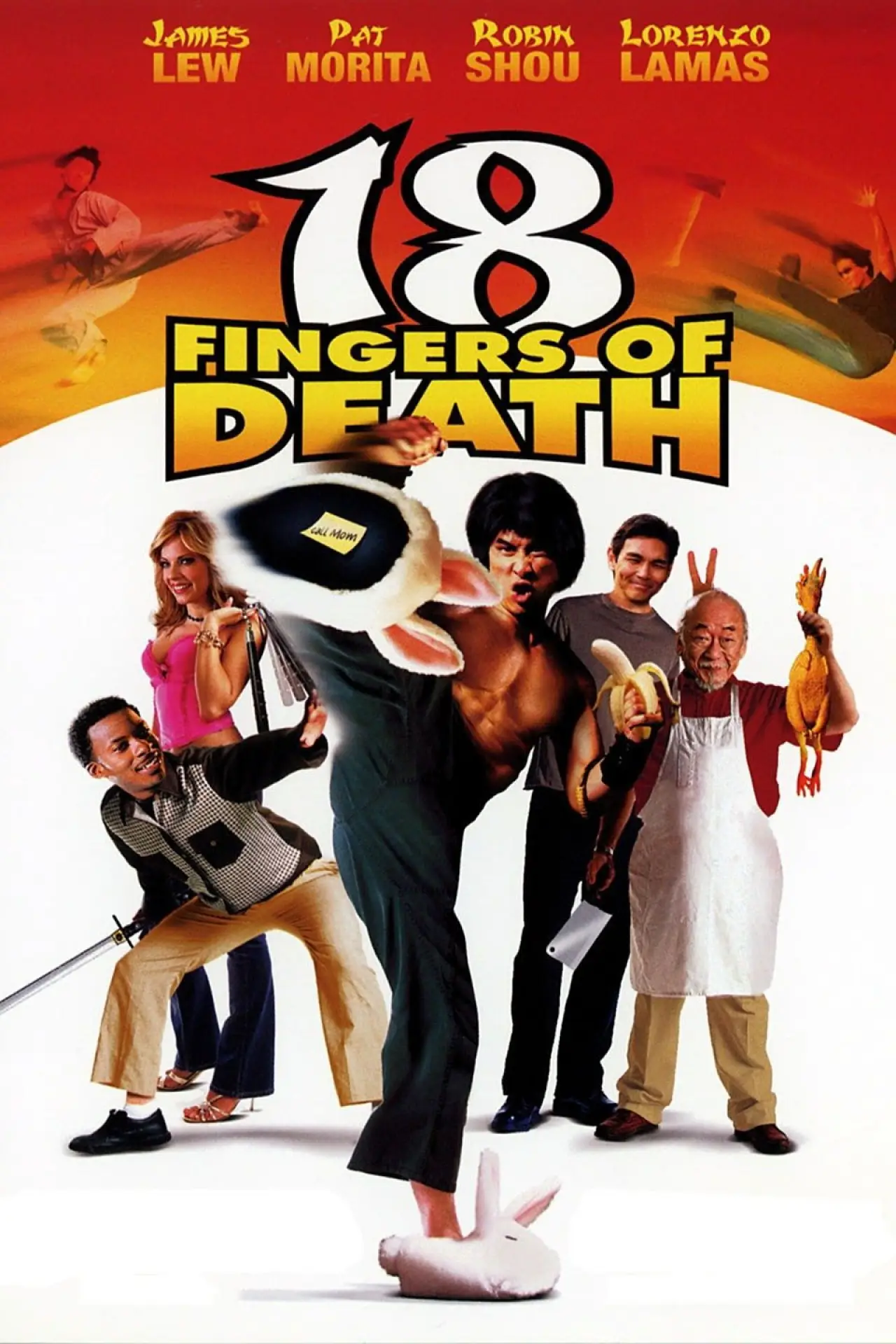 Plakat filmowy "18 Fingers of Death!"