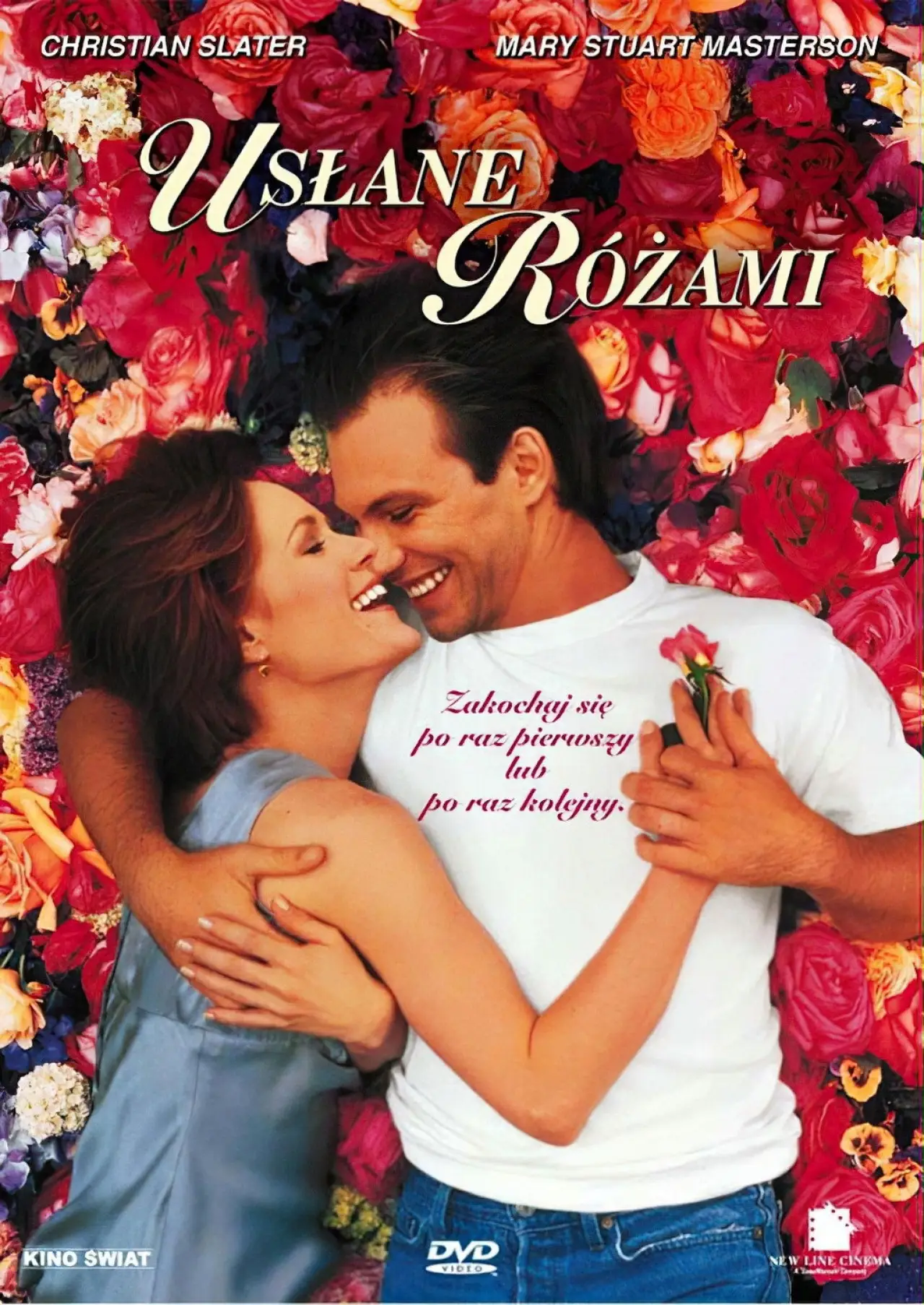 Plakat filmowy "Usłane różami"