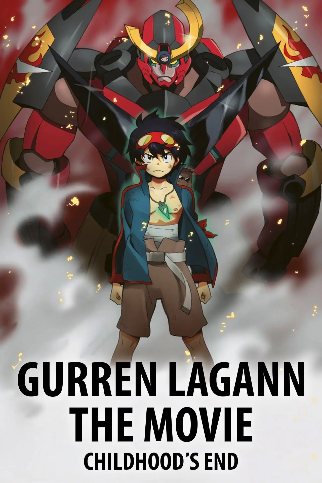 Plakat filmowy "Gurren Lagann The Movie: Childhood