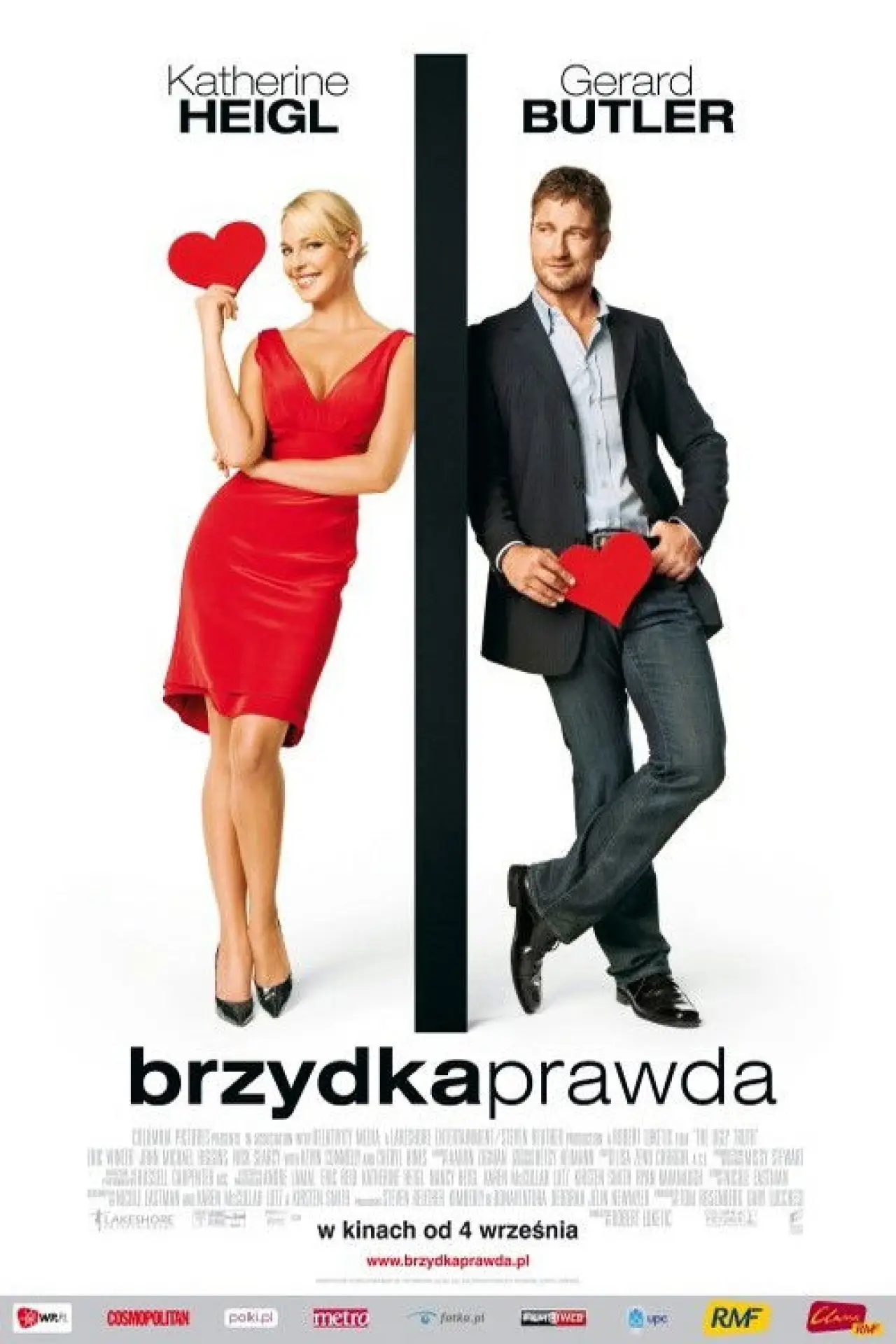 Plakat filmowy "Brzydka prawda"