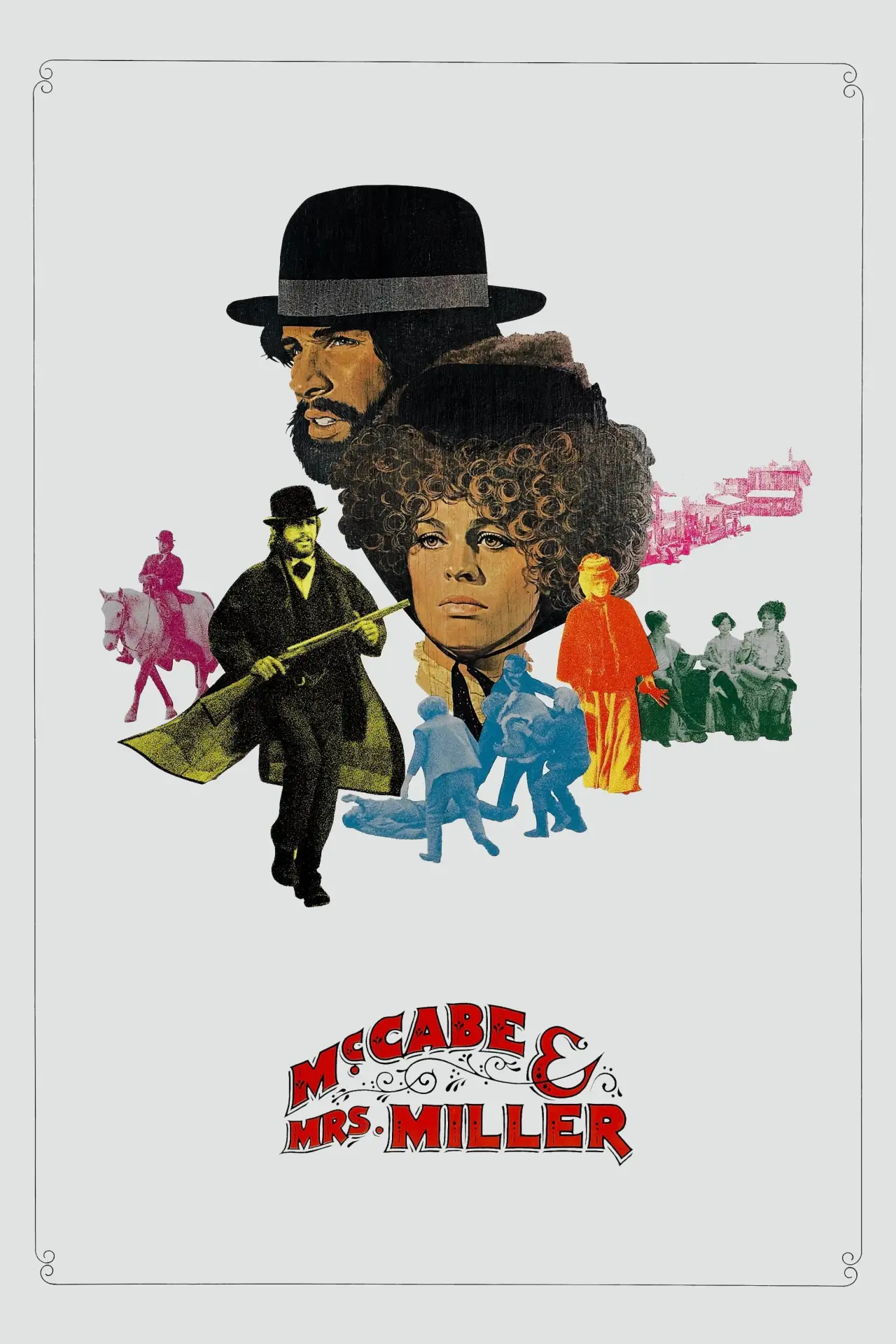 Plakat filmowy "McCabe i pani Miller"