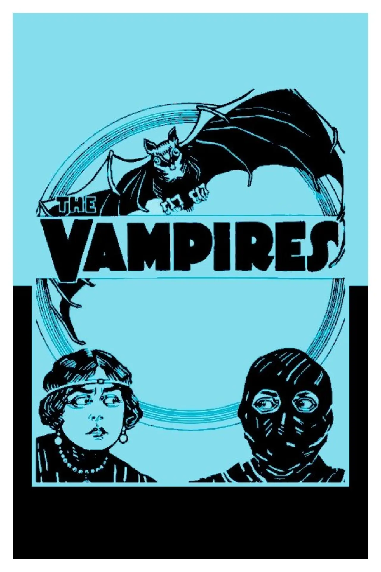 Plakat filmowy "Les Vampires"