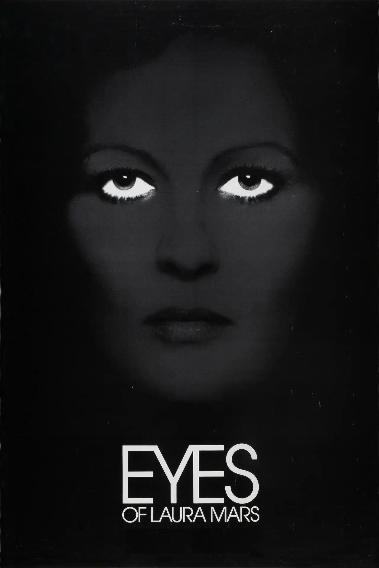 Plakat filmowy "Oczy Laury Mars"