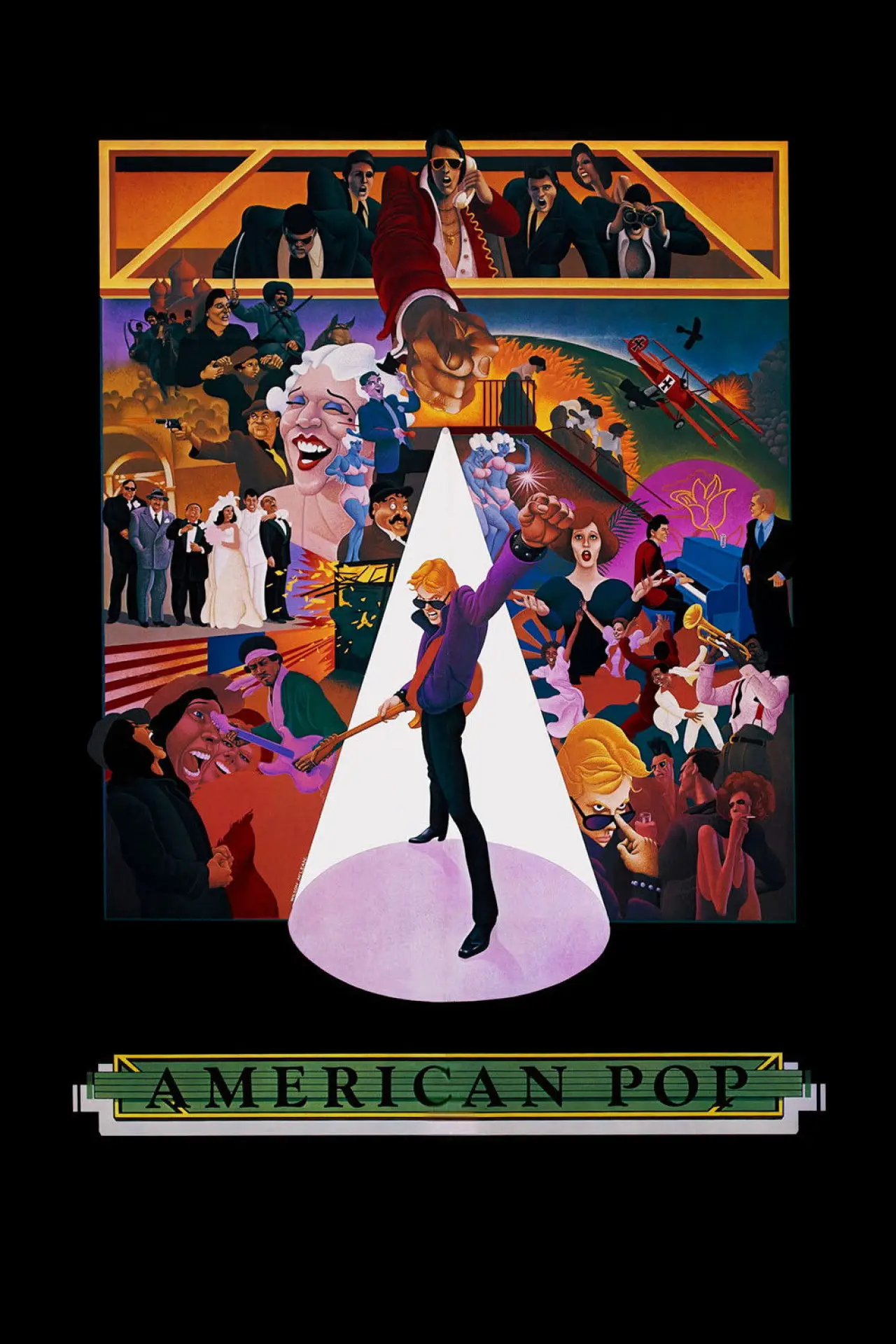Plakat filmowy "American Pop"
