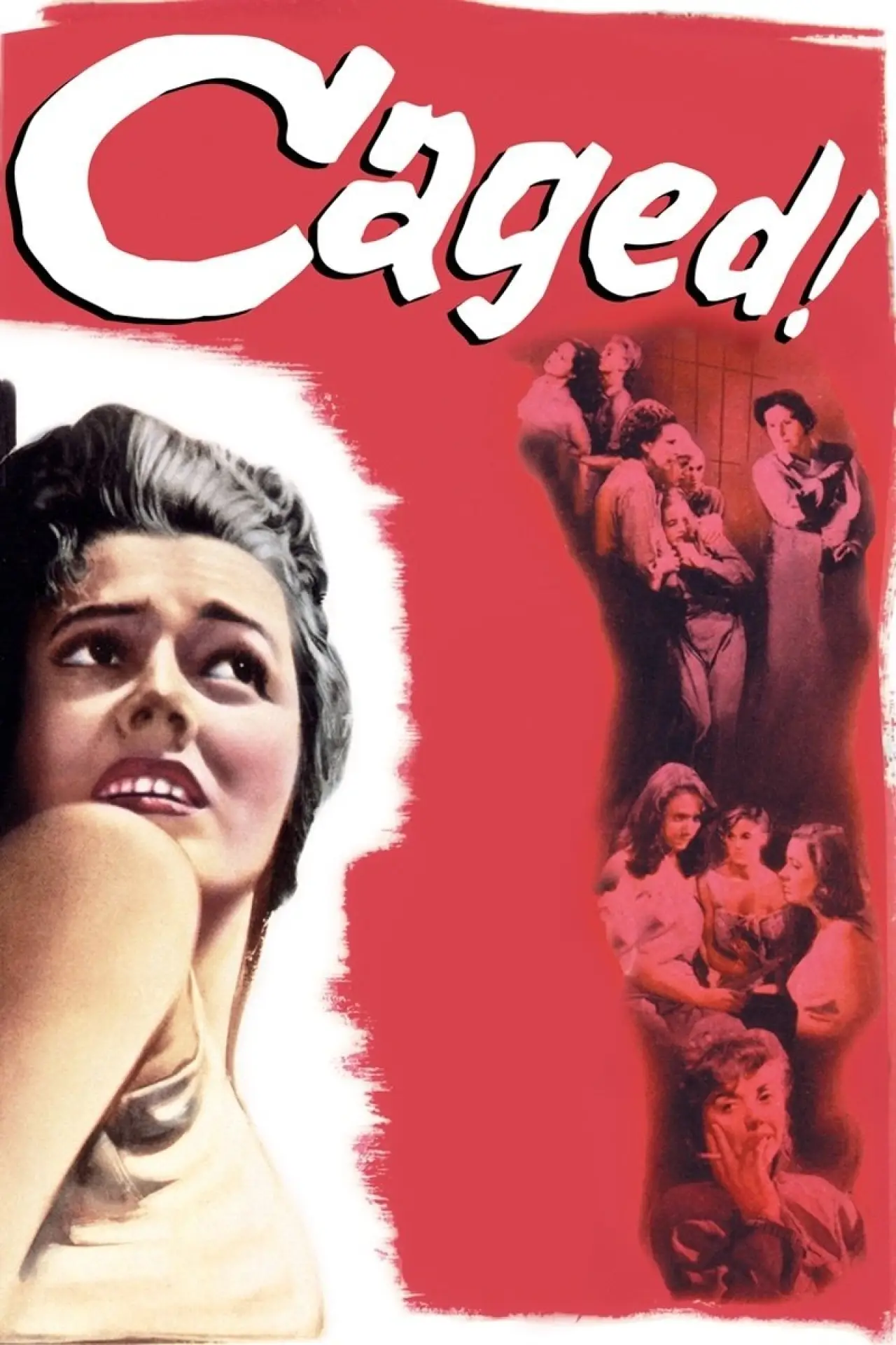 Plakat filmowy "Caged"