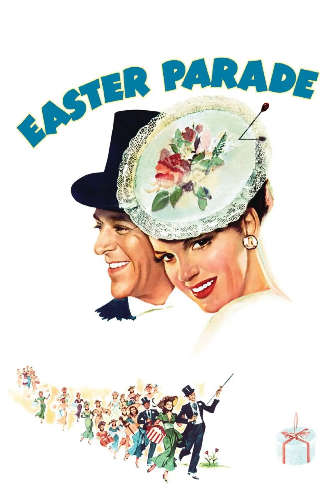 Plakat filmowy "Parada wielkanocna"