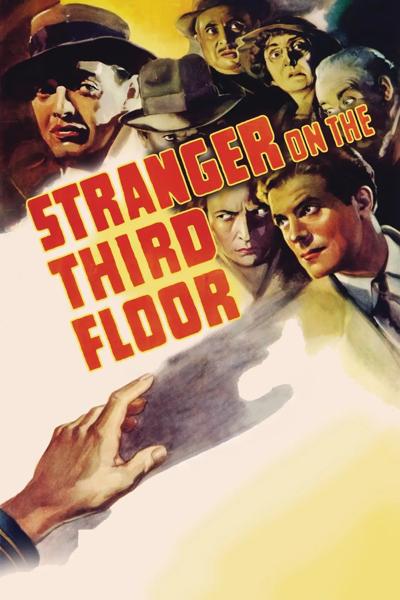 Plakat filmowy "Stranger on the Third Floor"