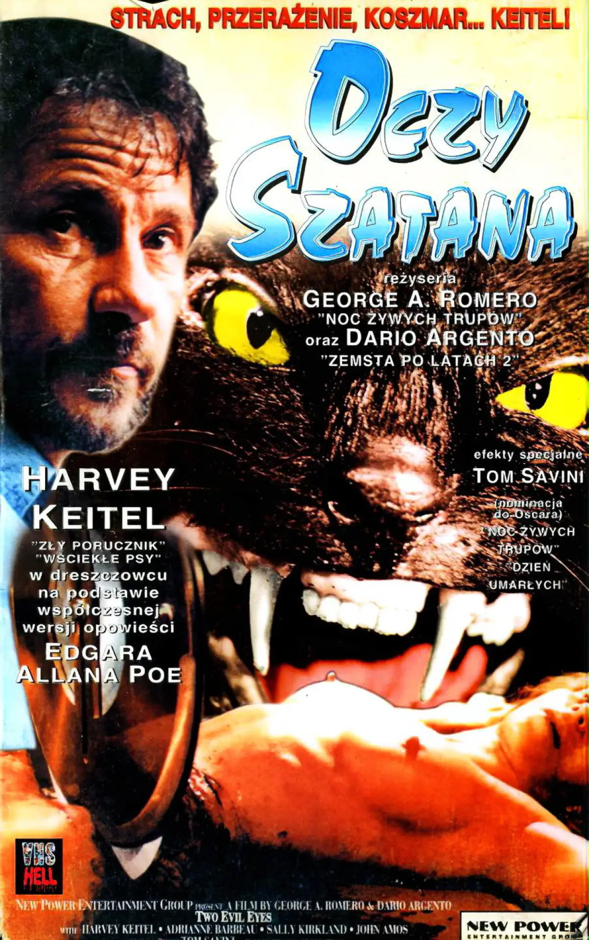 Plakat filmowy "Oczy szatana"