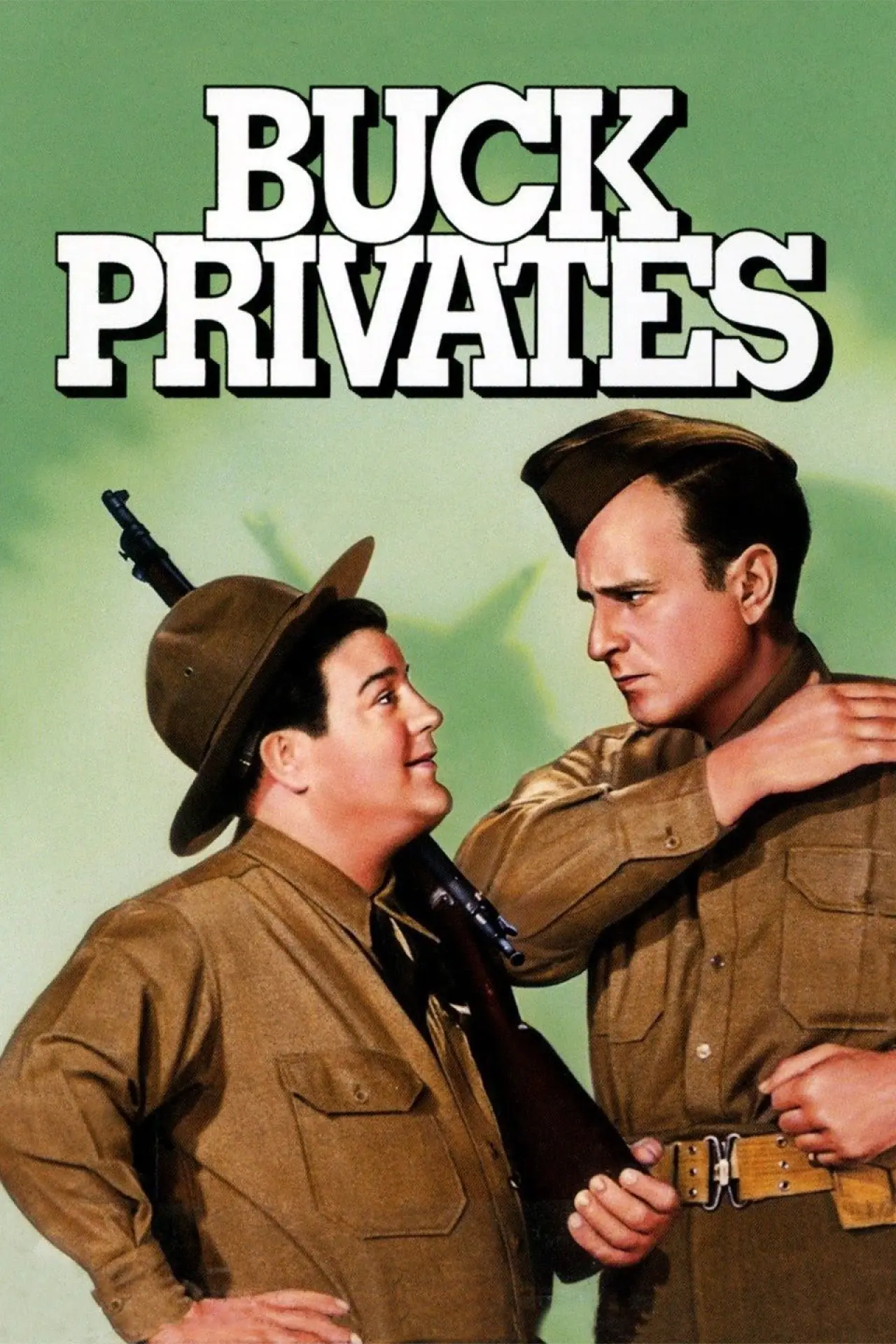 Plakat filmowy "Abbott i Costello Szeregowcy"