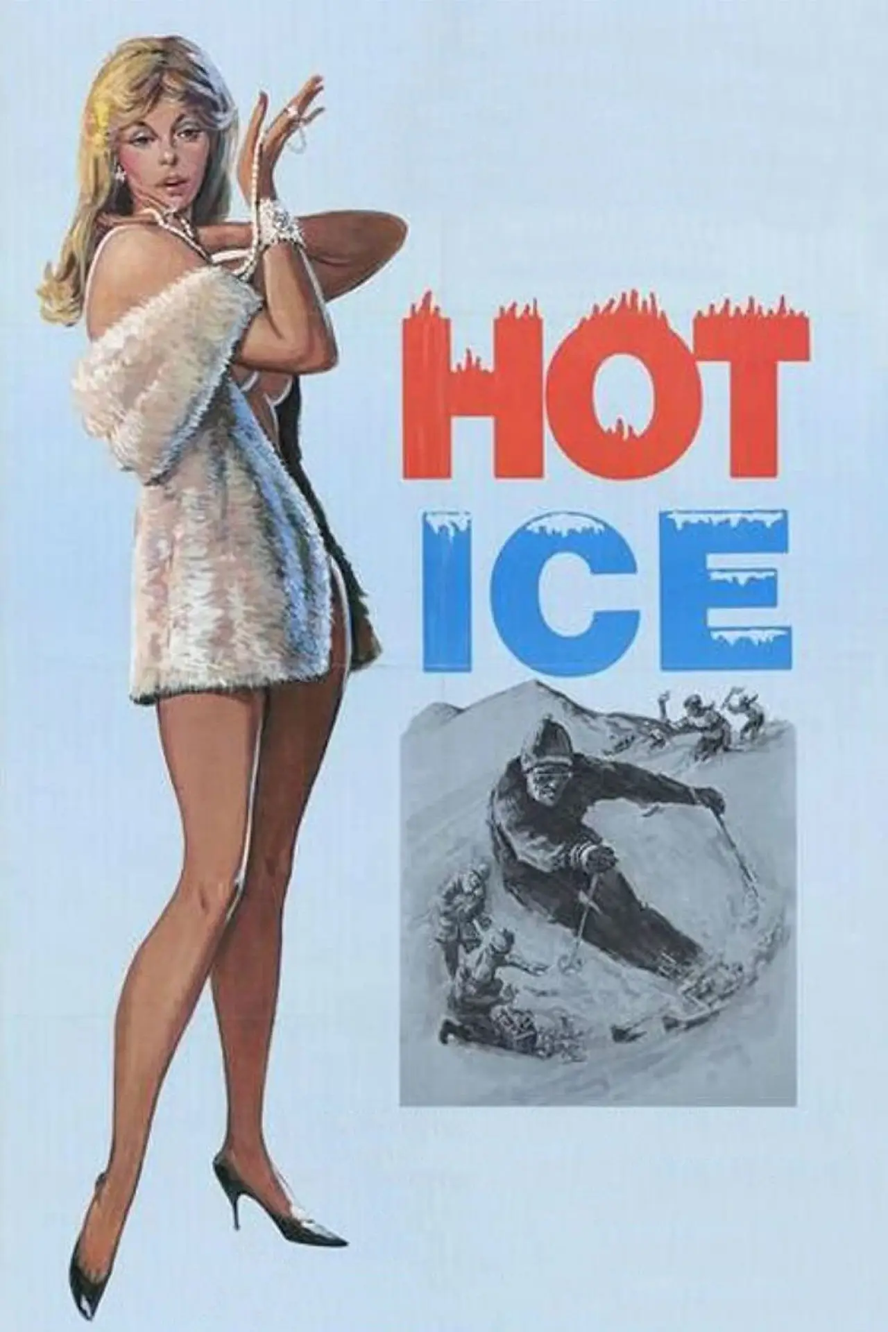 Plakat filmowy "Hot Ice"