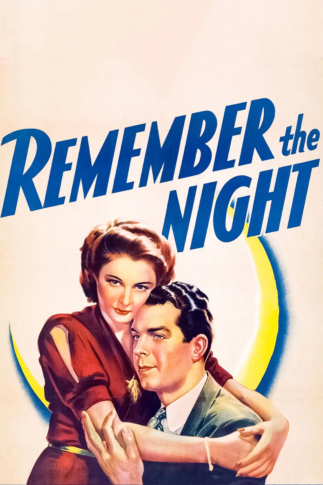 Plakat filmowy "Remember the Night"