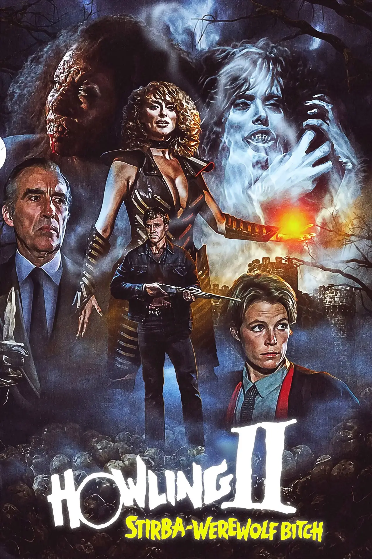 Plakat filmowy "Skowyt 2: Twoja siostra jest wilkołakiem"