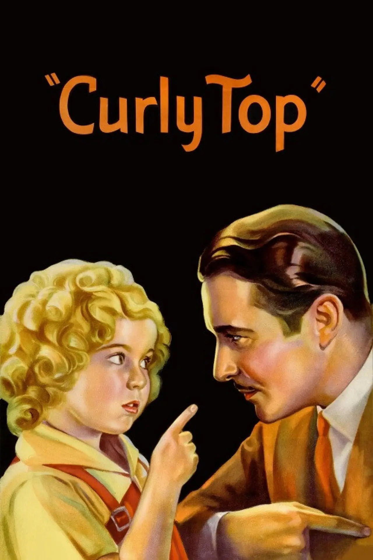 Plakat filmowy "Curly Top"