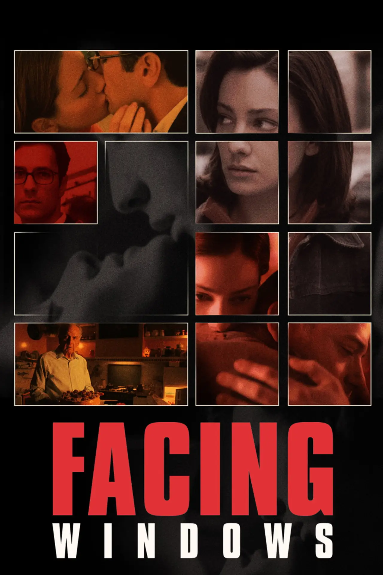 Plakat filmowy "Okna"